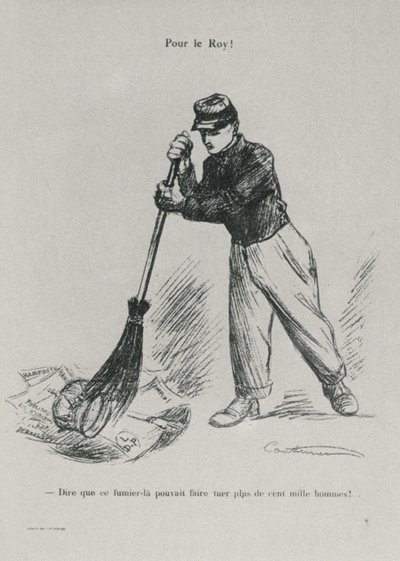 Für den König!, 1899 von Leon Antoine Lucien Couturier